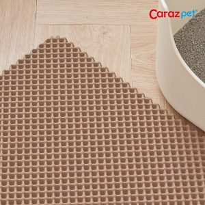 카라즈펫 볼록이 모래매트 고양이 화장실 모래화 방지 매트